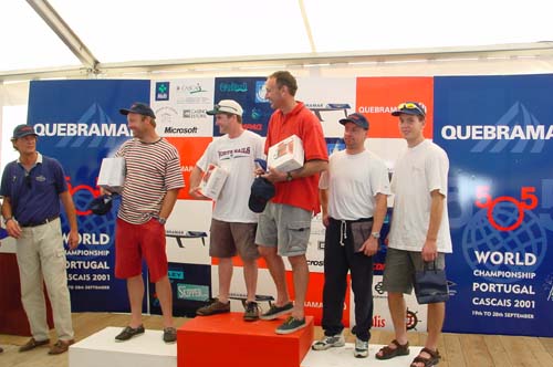 Price giving ceremony of race 1 - Casino Estoril