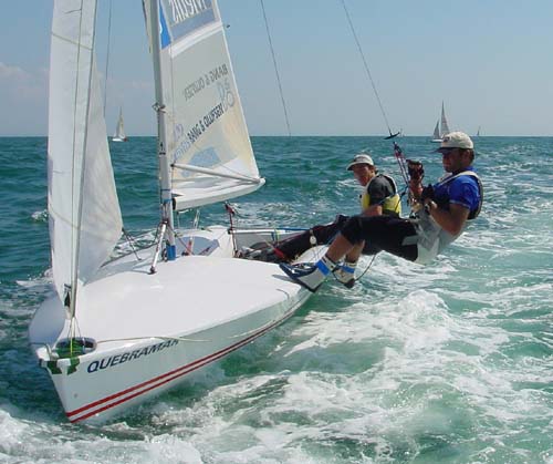 Olympic sailor lvaro Marinho (470), that makes team with Tiago Marcelino is still the most regular portuguese in this competition. Today they ended 18th and 20th and are 21st on the overall.