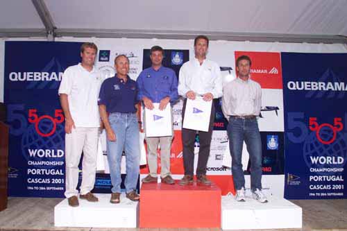 Prize giving ceremony of the 7th Race