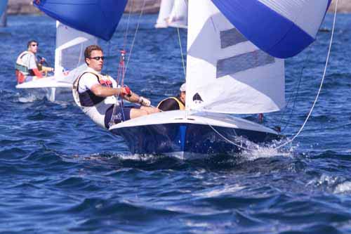 Ian Pinnell/Tim Hancock GBR-8774, winners of race 7.