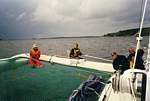 Peter, Olle & Ebbe seglar First Hotels med Mange Olsson