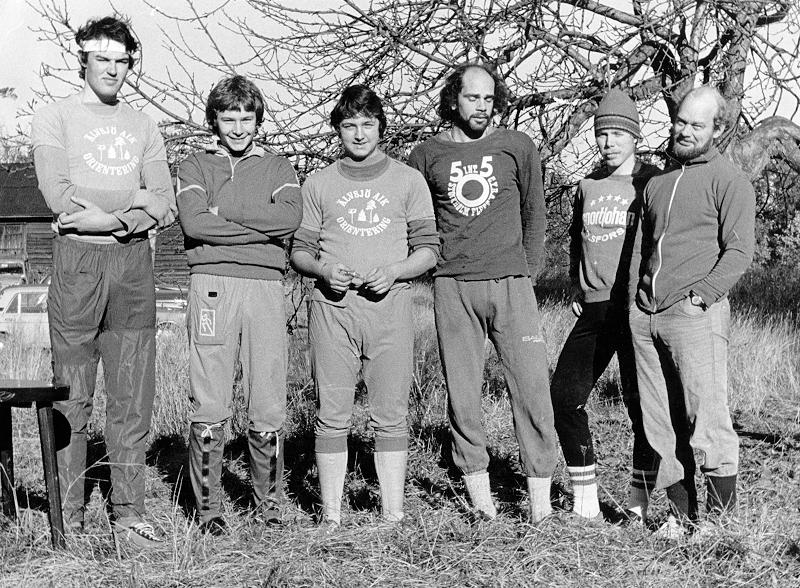 MKS Snusdoselag 1978 - ke Palmqvist, Lars Risby, Per Hansson, Olle Wenrup, Stephan Bruun, Robert Eriksson.