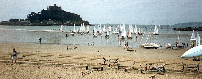 St Michaels Mount under siege in 1995