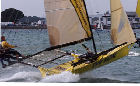 18ft Skiff National Championships 2000 Day 2 - Photo Peter Danby