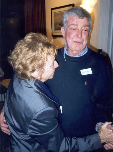 Gordon Wilson dancing with Jill Wilson